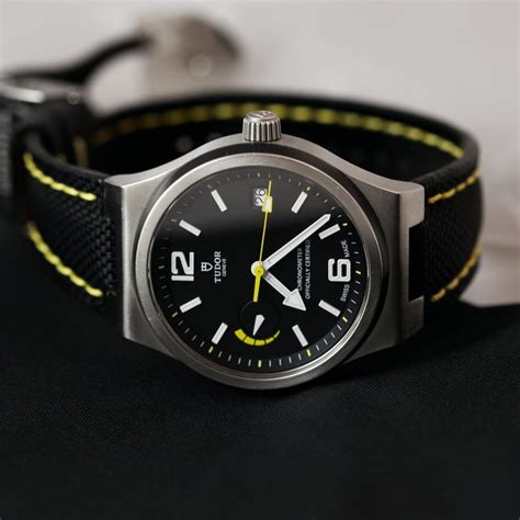 Tudor North Flag on a Custom Strap 